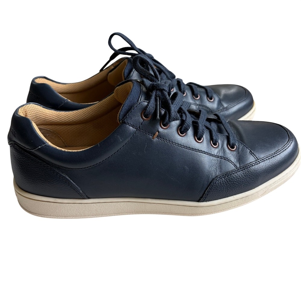 Cole Haan Men's Sagan II Navy Blue Leather Sneaker Sz 8.5 EUC